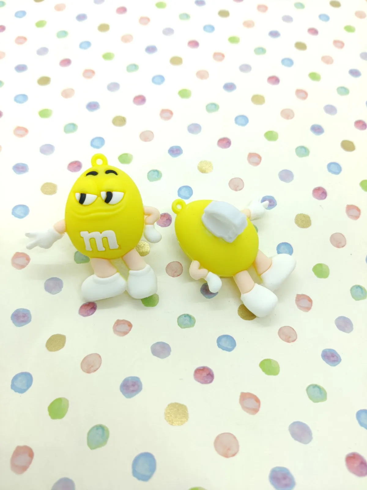 M&M'S SHOE CHARMS - YELLOW