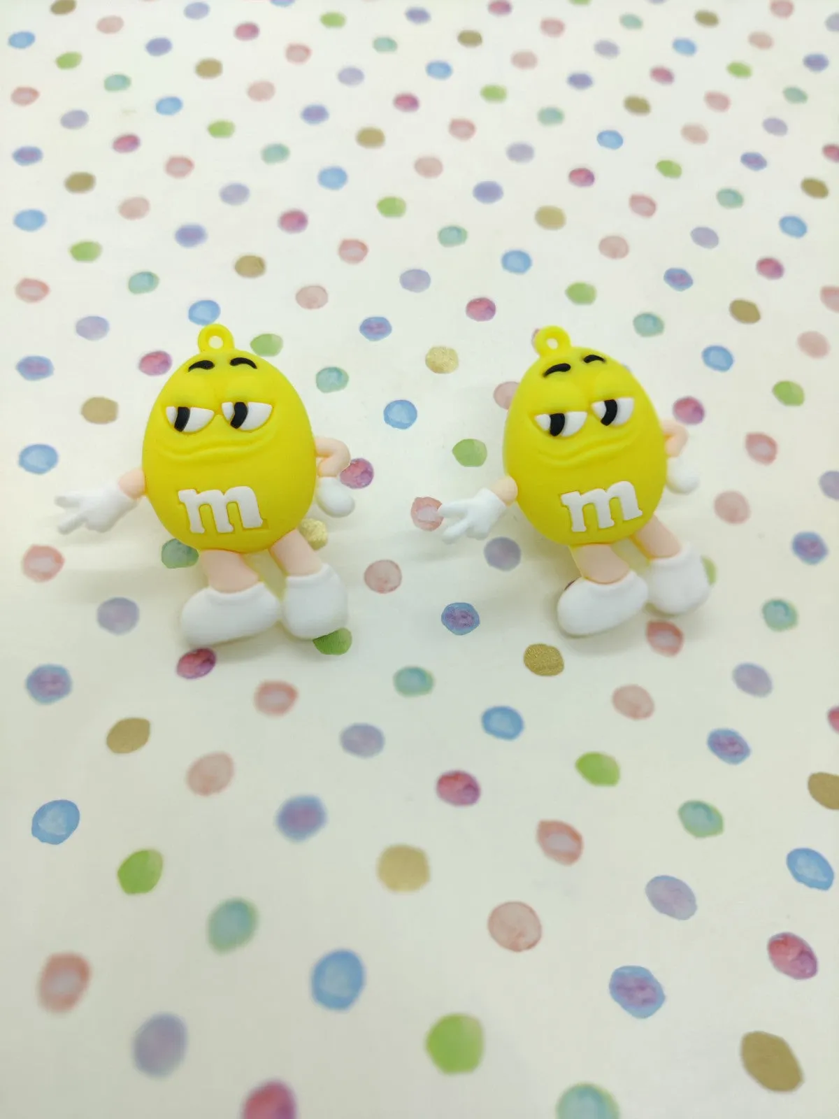 M&M'S SHOE CHARMS - YELLOW