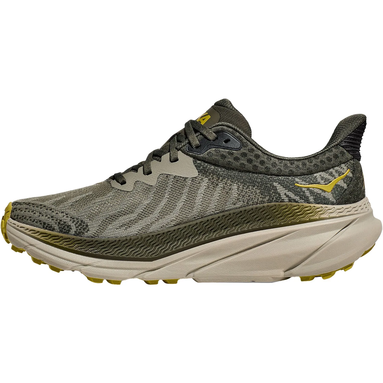 Men's Hoka Challenger ATR 7 Olive Haze/Forest Cover Mesh