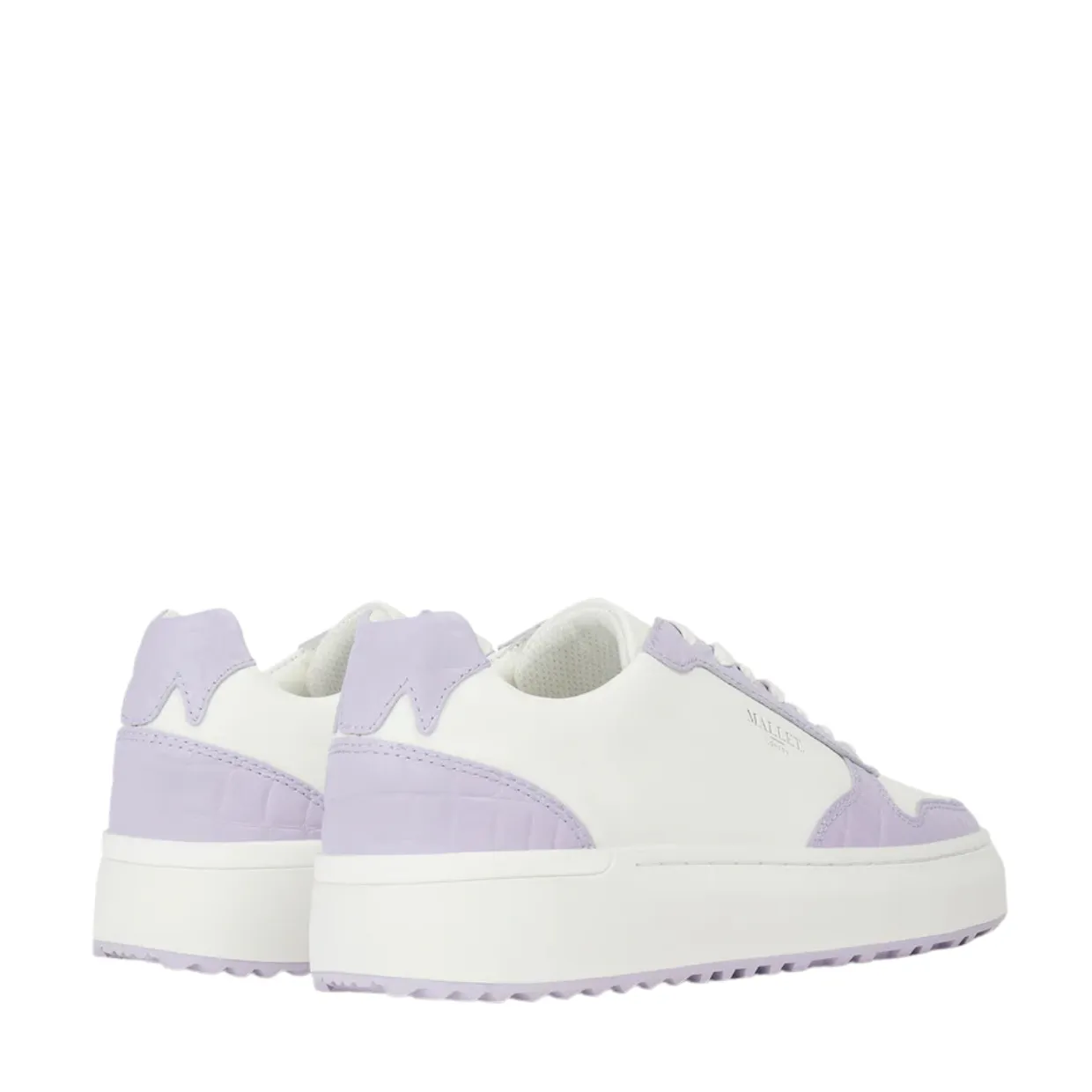 Miss Mallet Parma Croc Hoxton Trainers