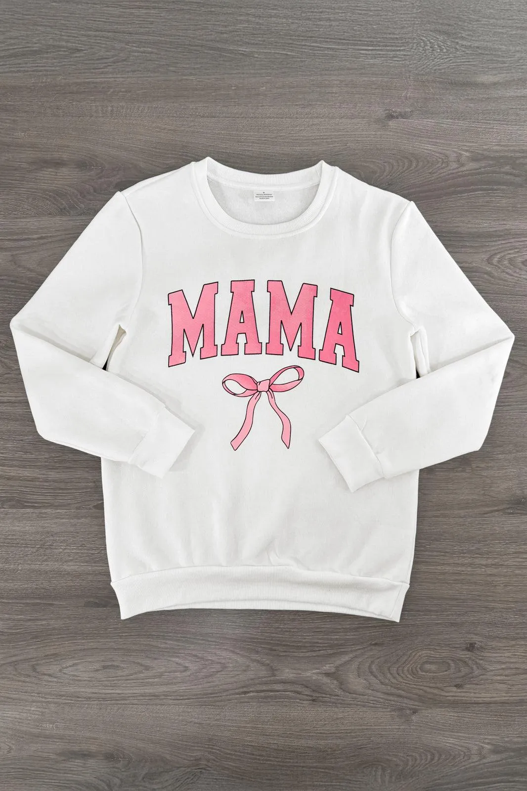 Mom & Me - "Mama & Mini" Pink Bow Top