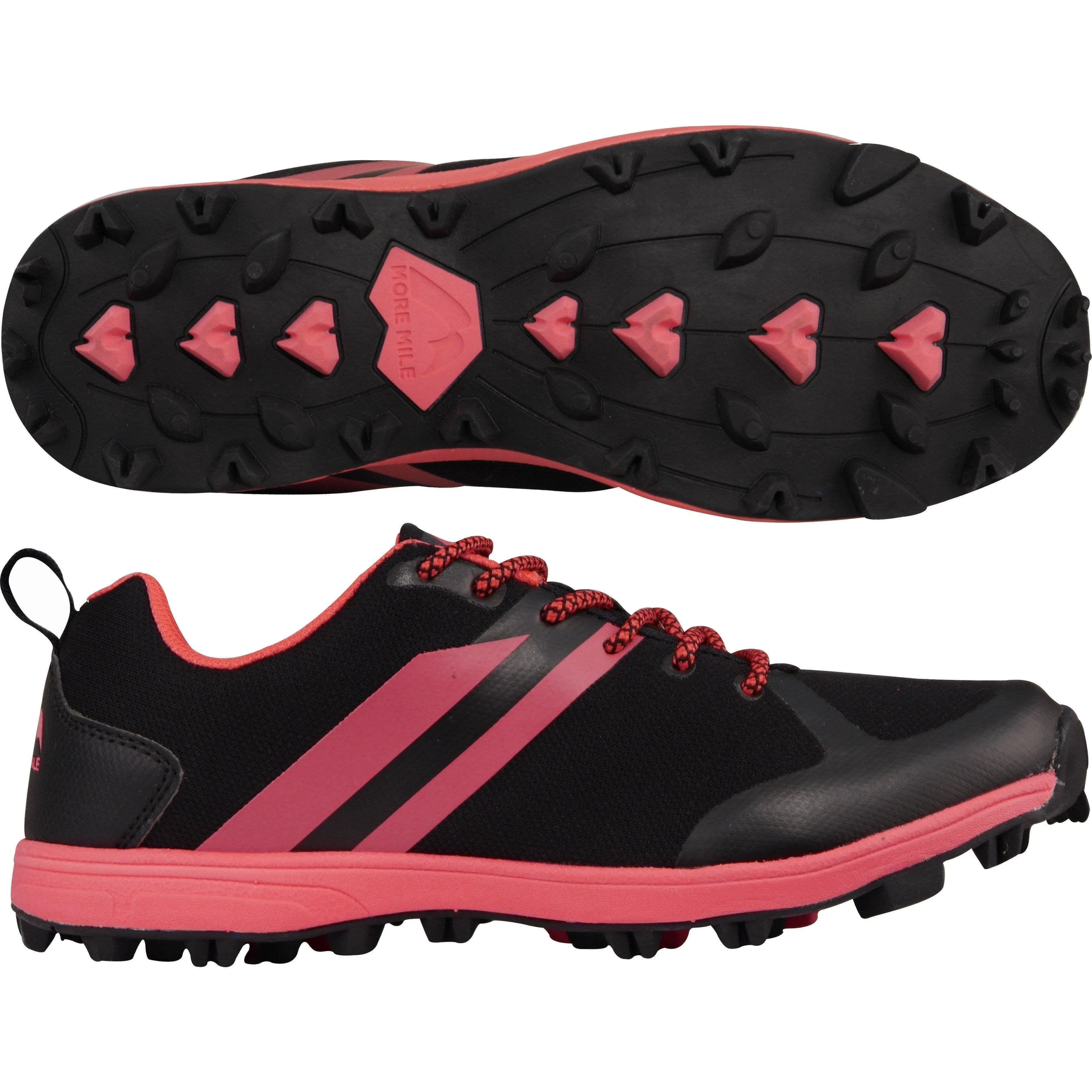 More Mile Cheviot Pace Womens Trail Running Shoes - Black