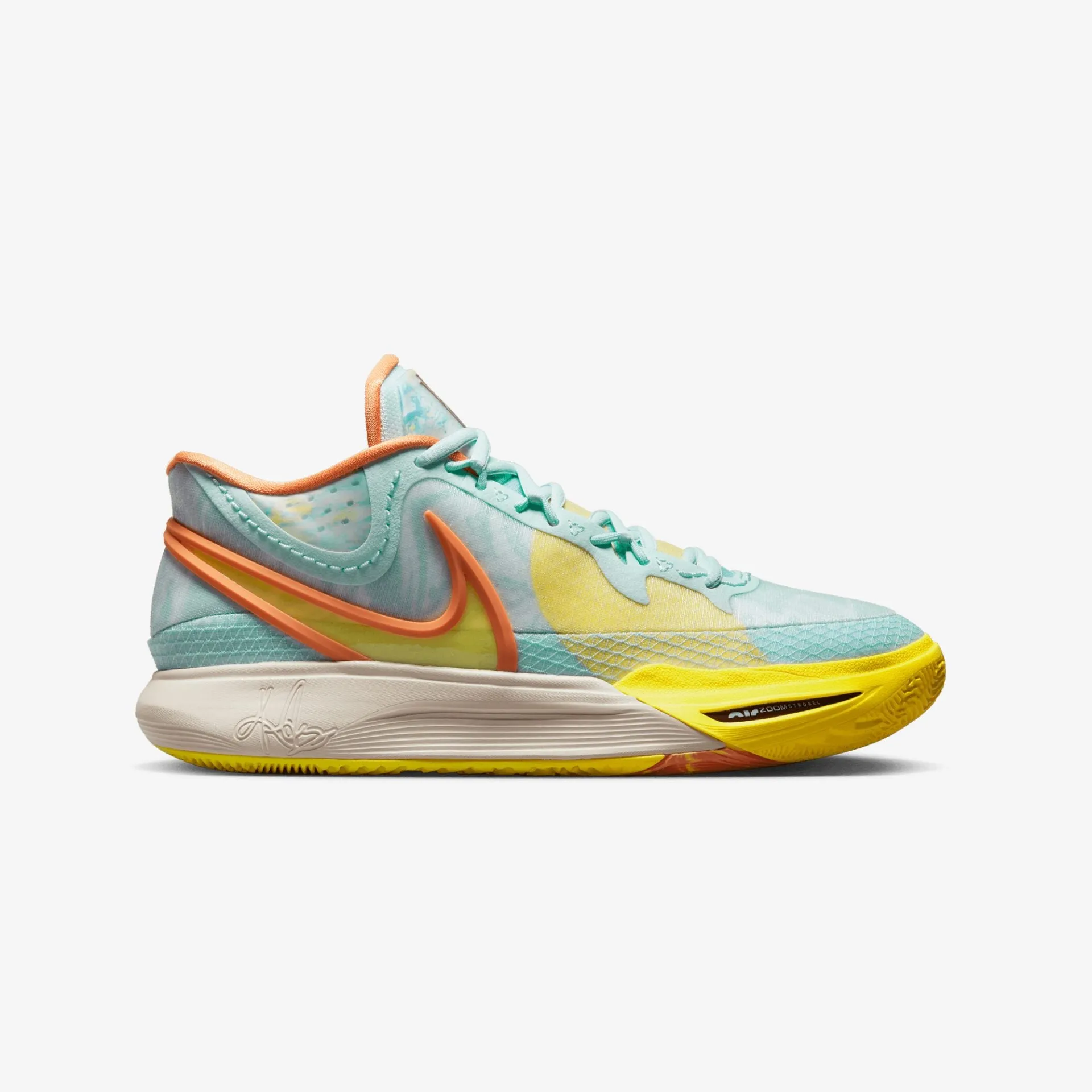 Nike | KYRIE INFINITY EP { GLACIER BLUE/YELLOW STRIKE-ORANGE TRANCE