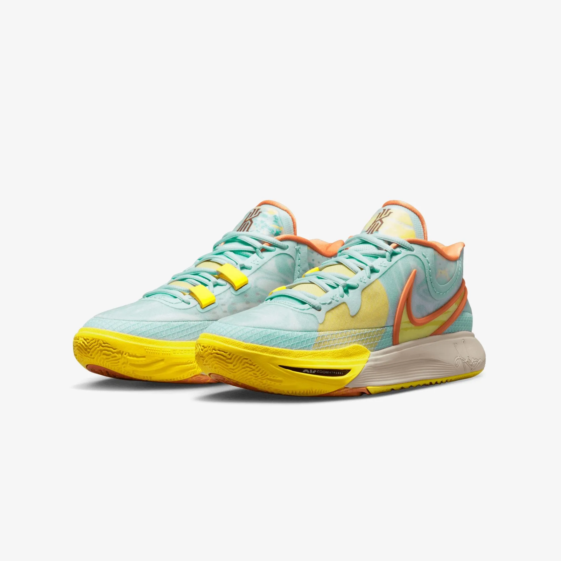 Nike | KYRIE INFINITY EP { GLACIER BLUE/YELLOW STRIKE-ORANGE TRANCE