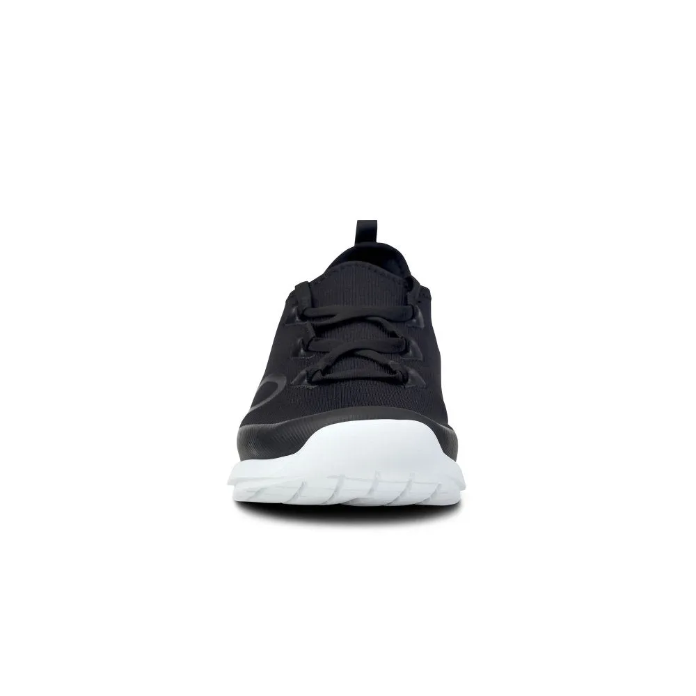 Oofos Women's OOmg Sport LS Low - White & Black