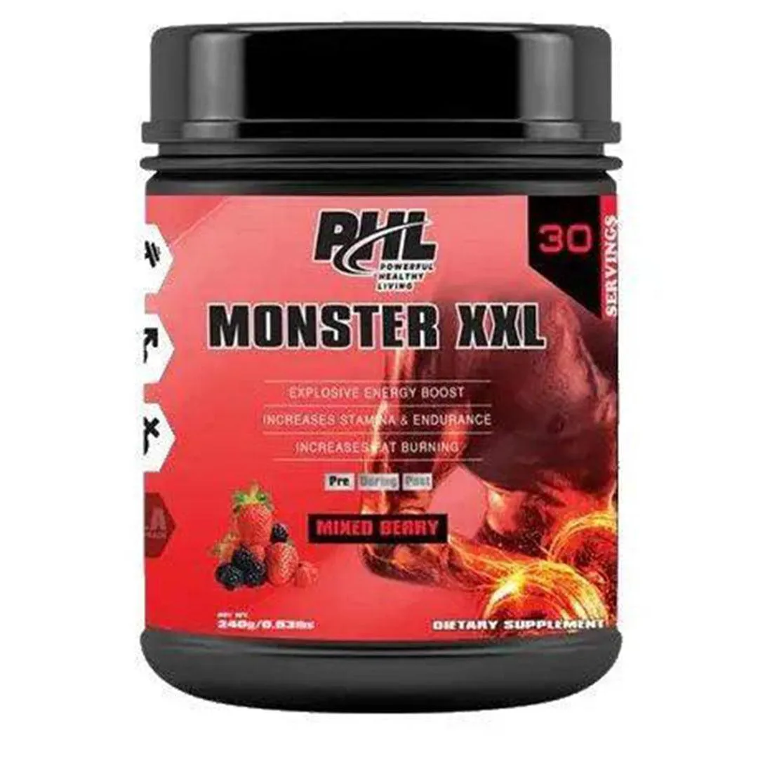 PHL Pre Workout Monster XXL 250g