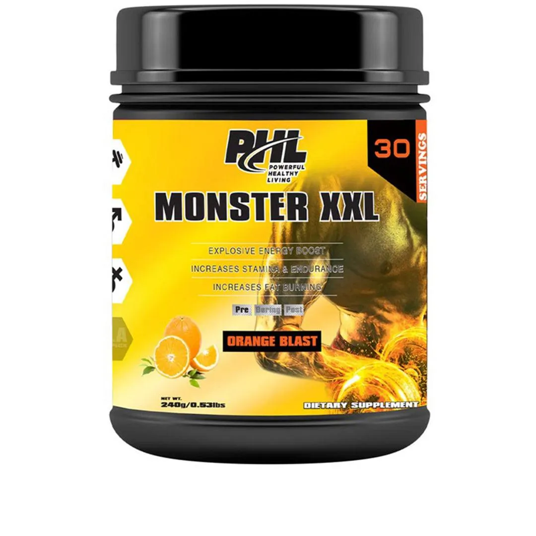 PHL Pre Workout Monster XXL 250g