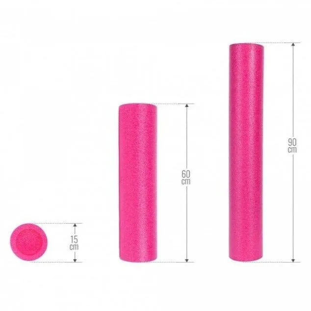 Pilates Roller 90 x 15 cm - Pink