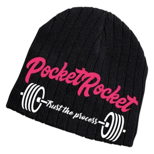 Pocket Rocket - Black Beanie