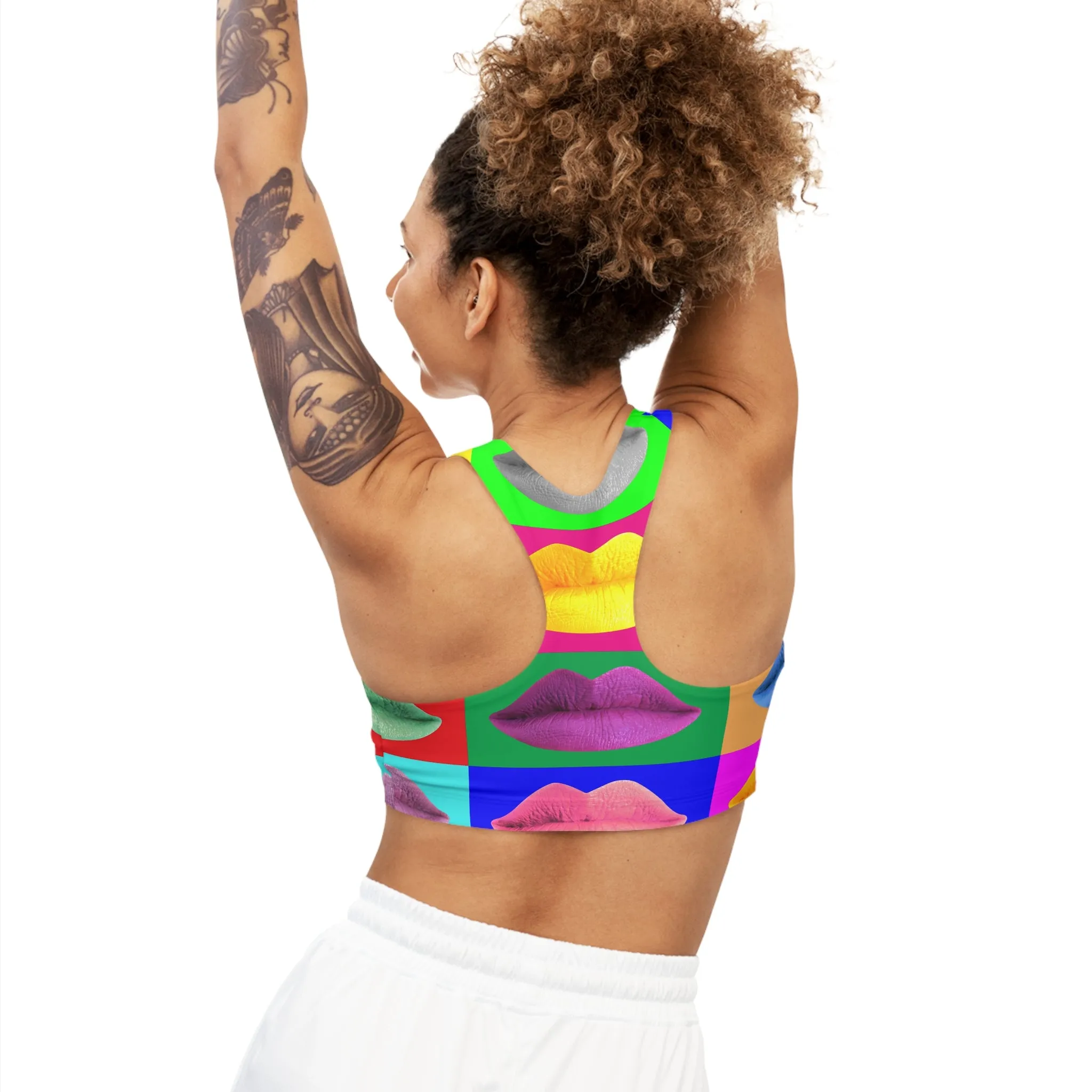 Pop Mouth - Inovax Seamless Sports Bra