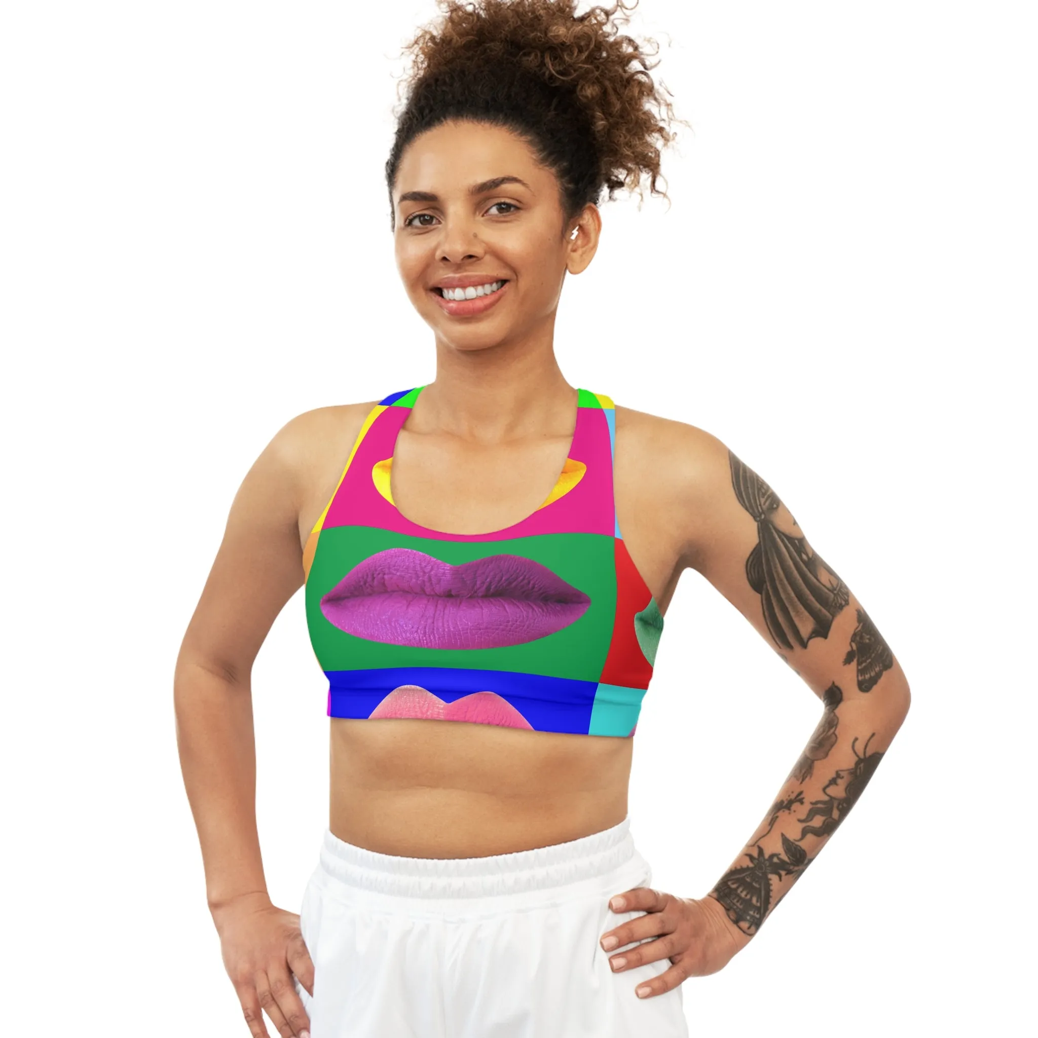 Pop Mouth - Inovax Seamless Sports Bra