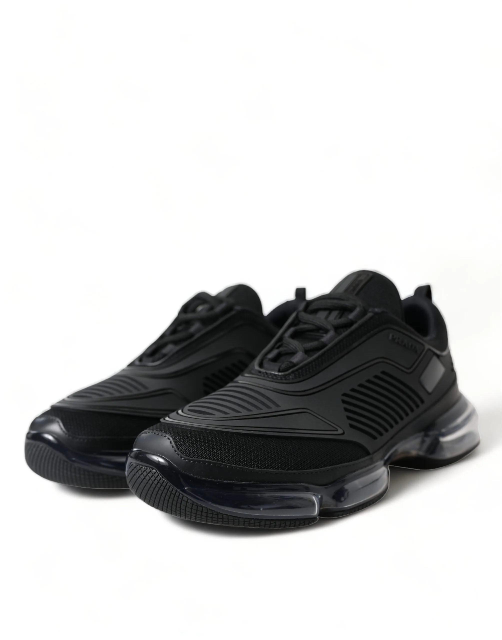 Prada Black on Black Men's Mesh Sneakers