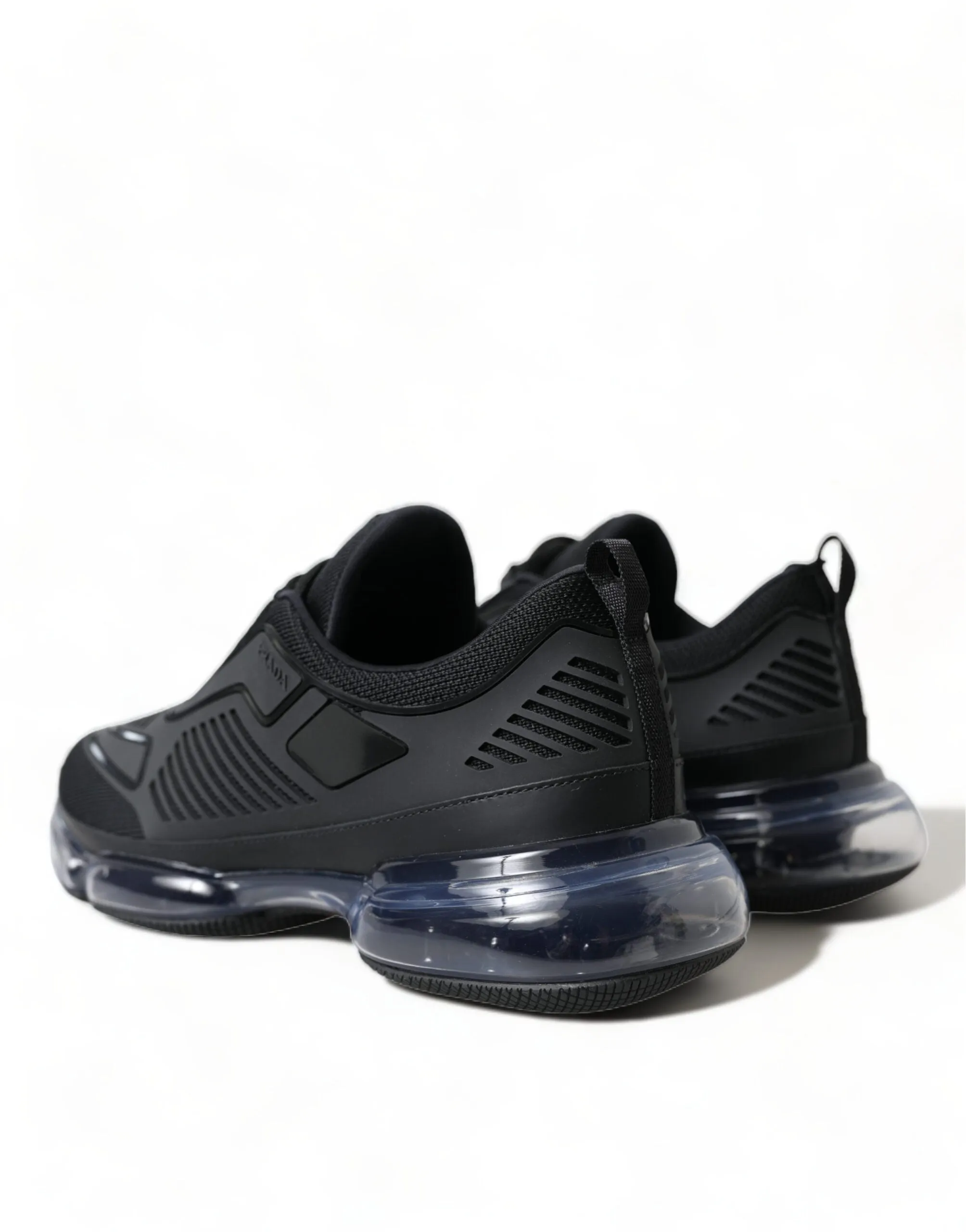 Prada Black on Black Men's Mesh Sneakers