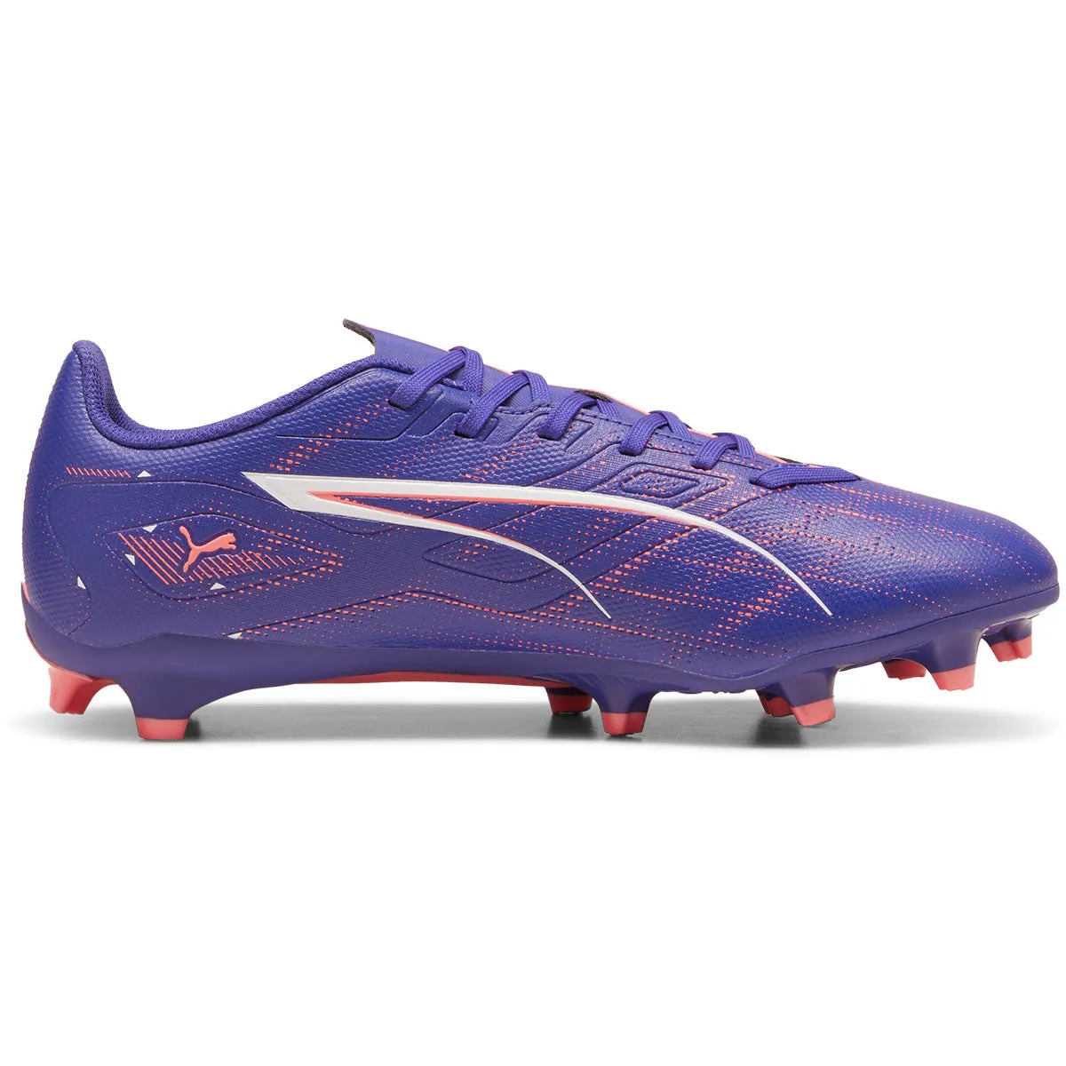 Puma Ultra 5 Play FG/AG Football Boots - Adult - Lapis Lazuli/White/Sunset Glow