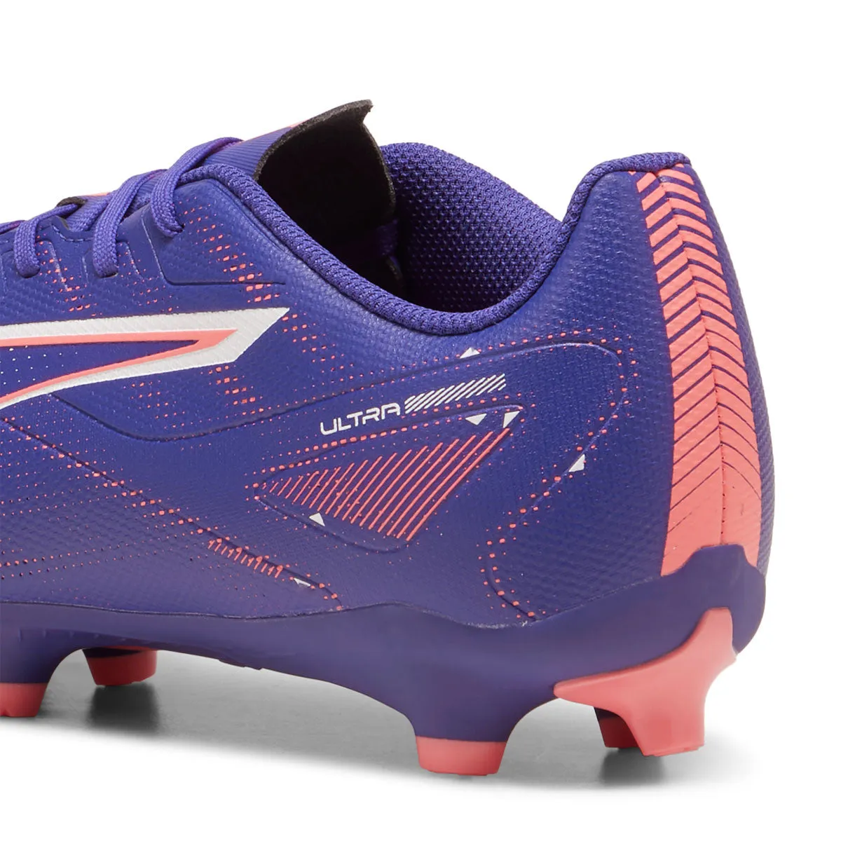 Puma Ultra 5 Play FG/AG Football Boots - Adult - Lapis Lazuli/White/Sunset Glow