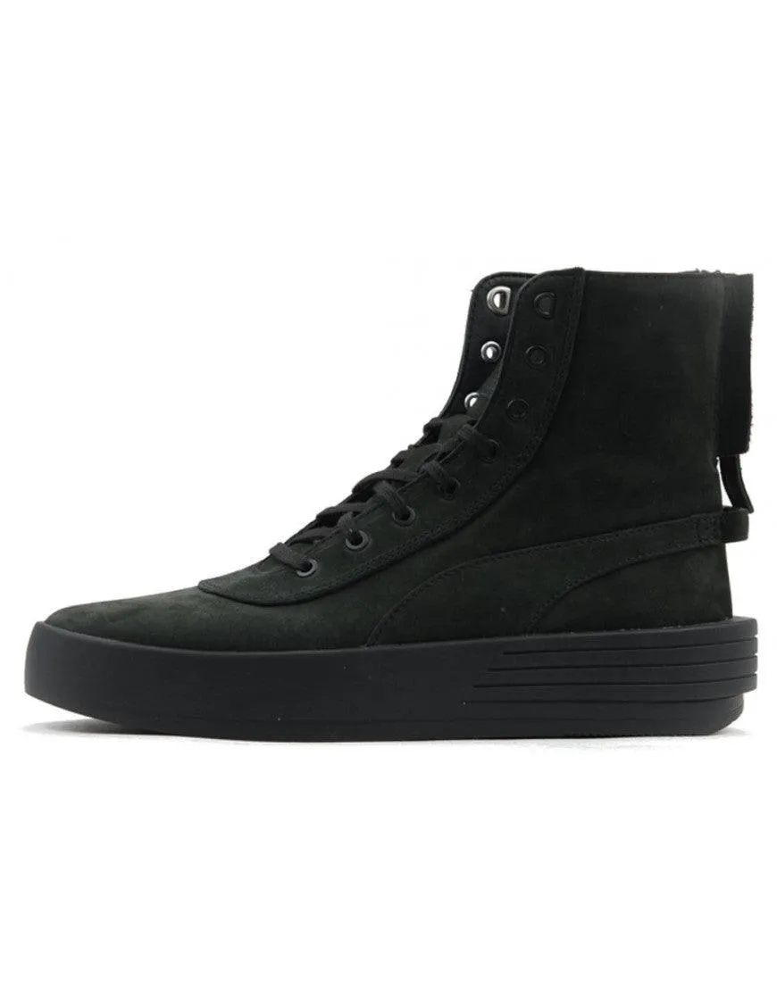 PUMA XO Parallel Leather All Black Boot Sneaker