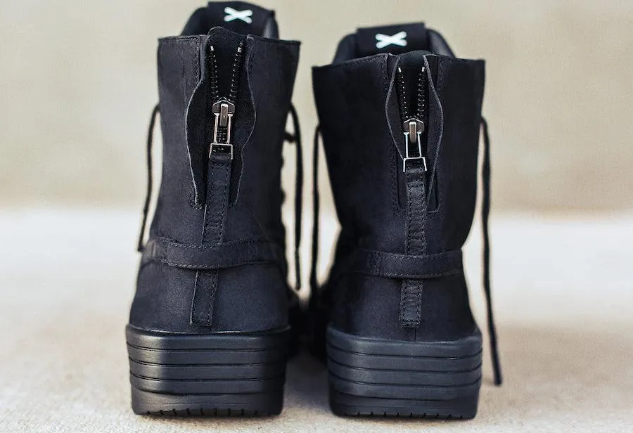 PUMA XO Parallel Leather All Black Boot Sneaker