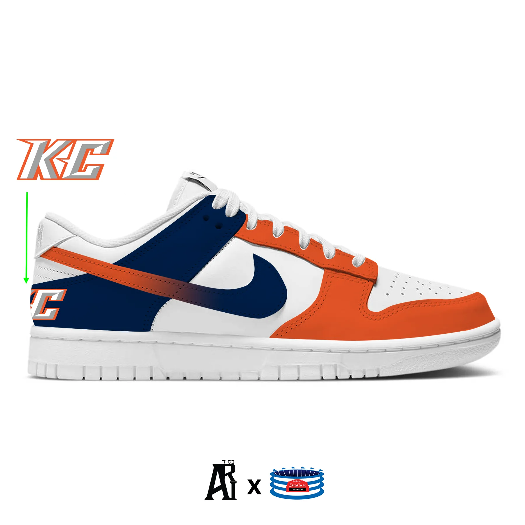 "Keystone College" Nike Dunk Low Shoes