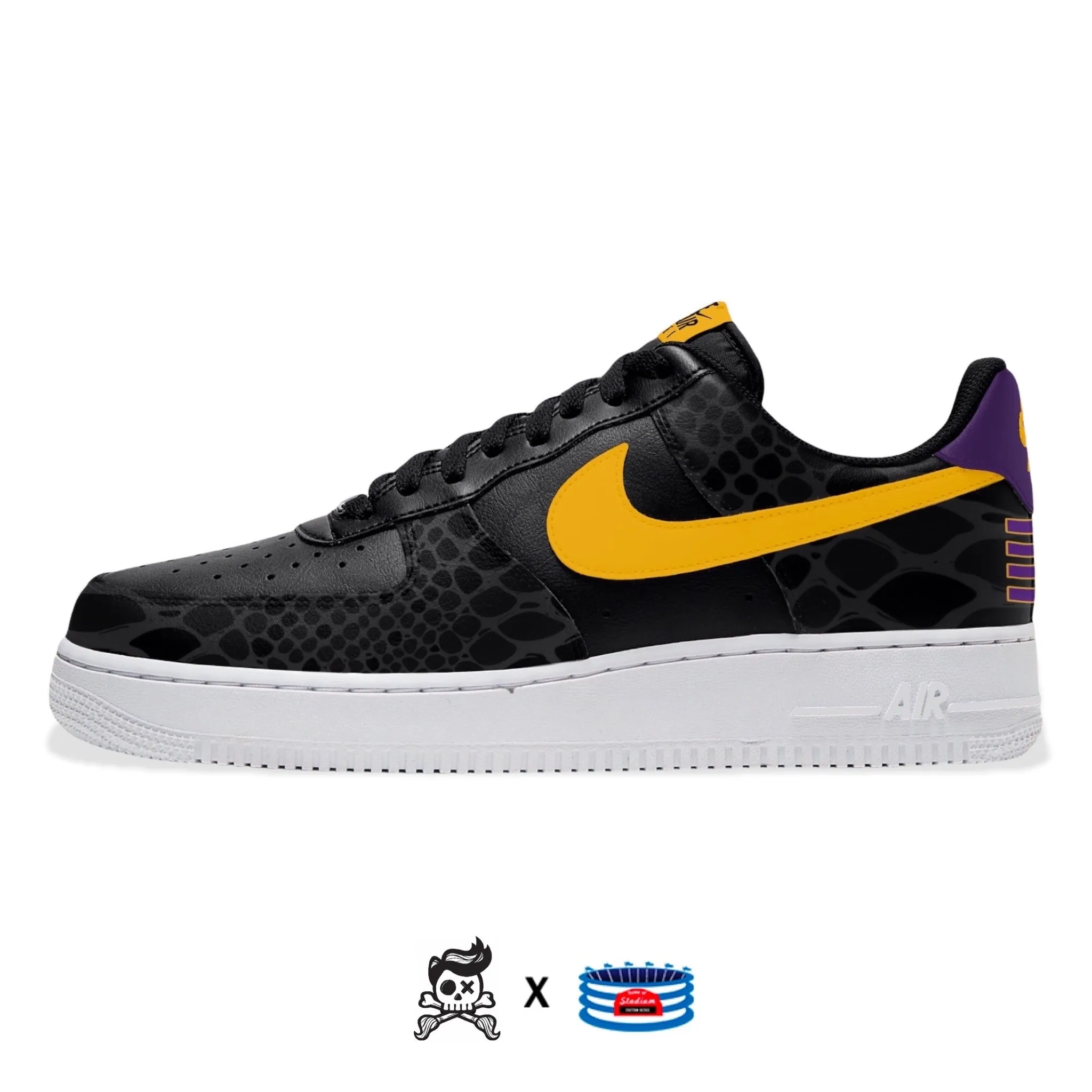 "Los Angeles" Nike Air Force 1 Low Shoes