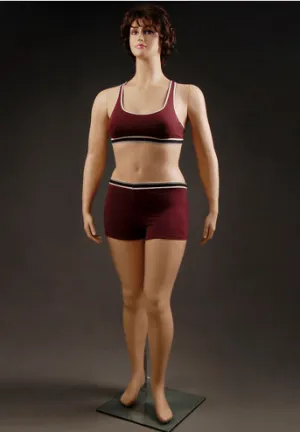 Realistic Plus-Size Female Mannequin MM-W1