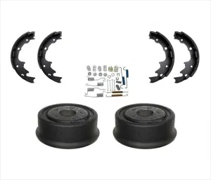 Rear Brake Drum Brake Shoes & Springs 4pc Kit for Jeep Wrangler 01-06