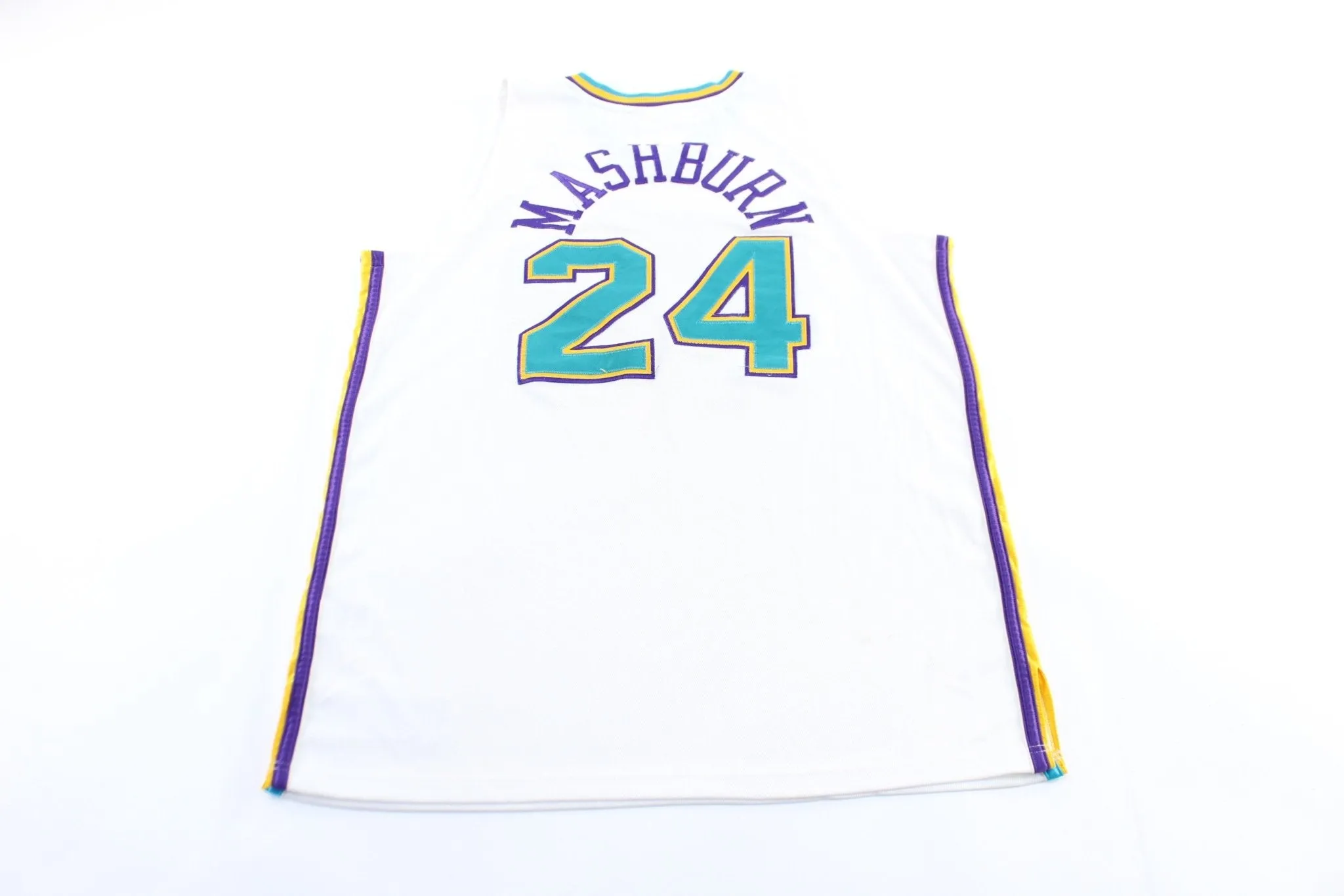 Reebok Logo New Orleans Pelicans Jamal Nashburn Basketball Jersey