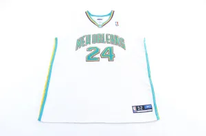 Reebok Logo New Orleans Pelicans Jamal Nashburn Basketball Jersey