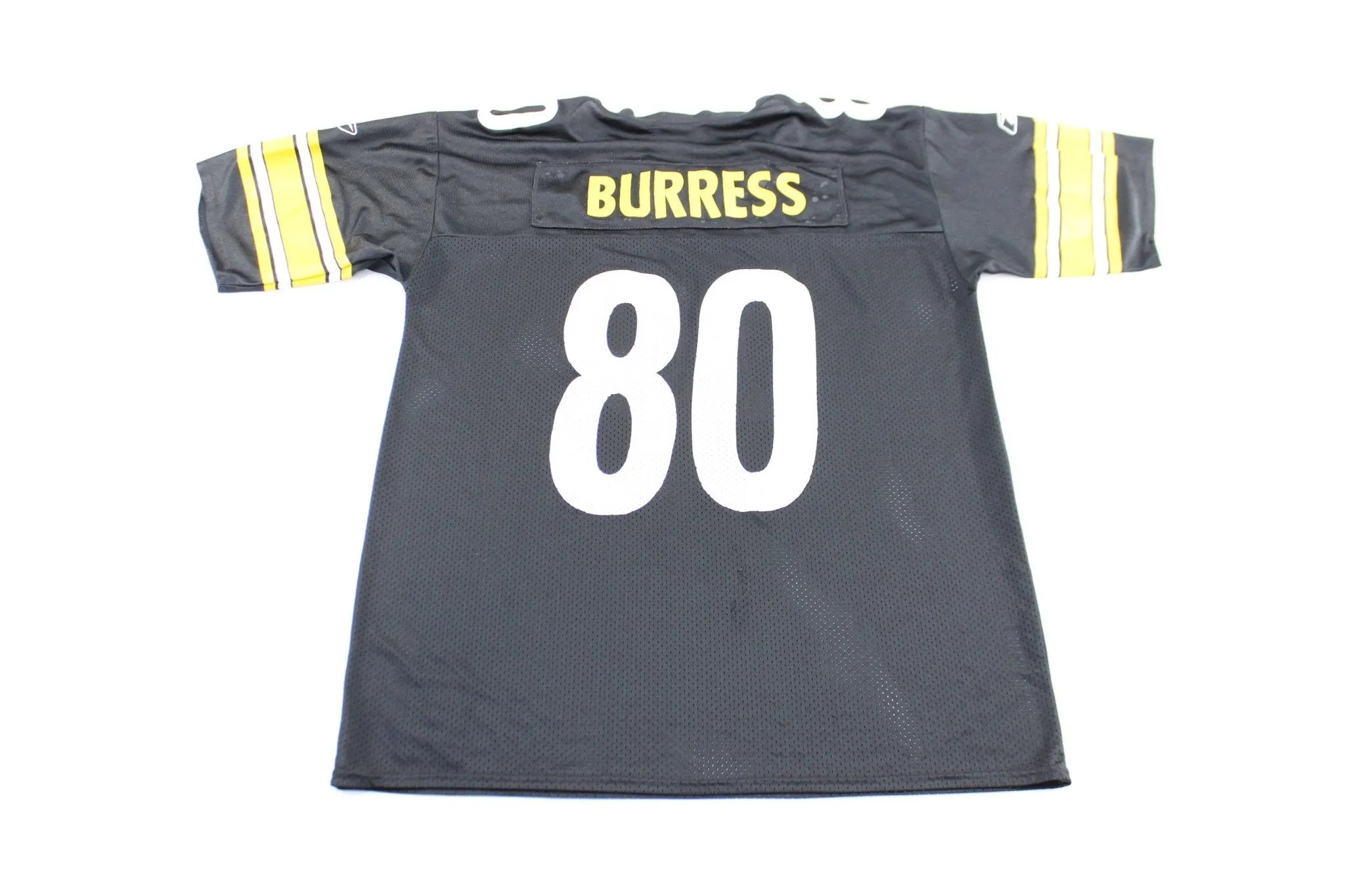 Reebok Logo Pittsburgh Steelers Plaxico Burress Football Jersey