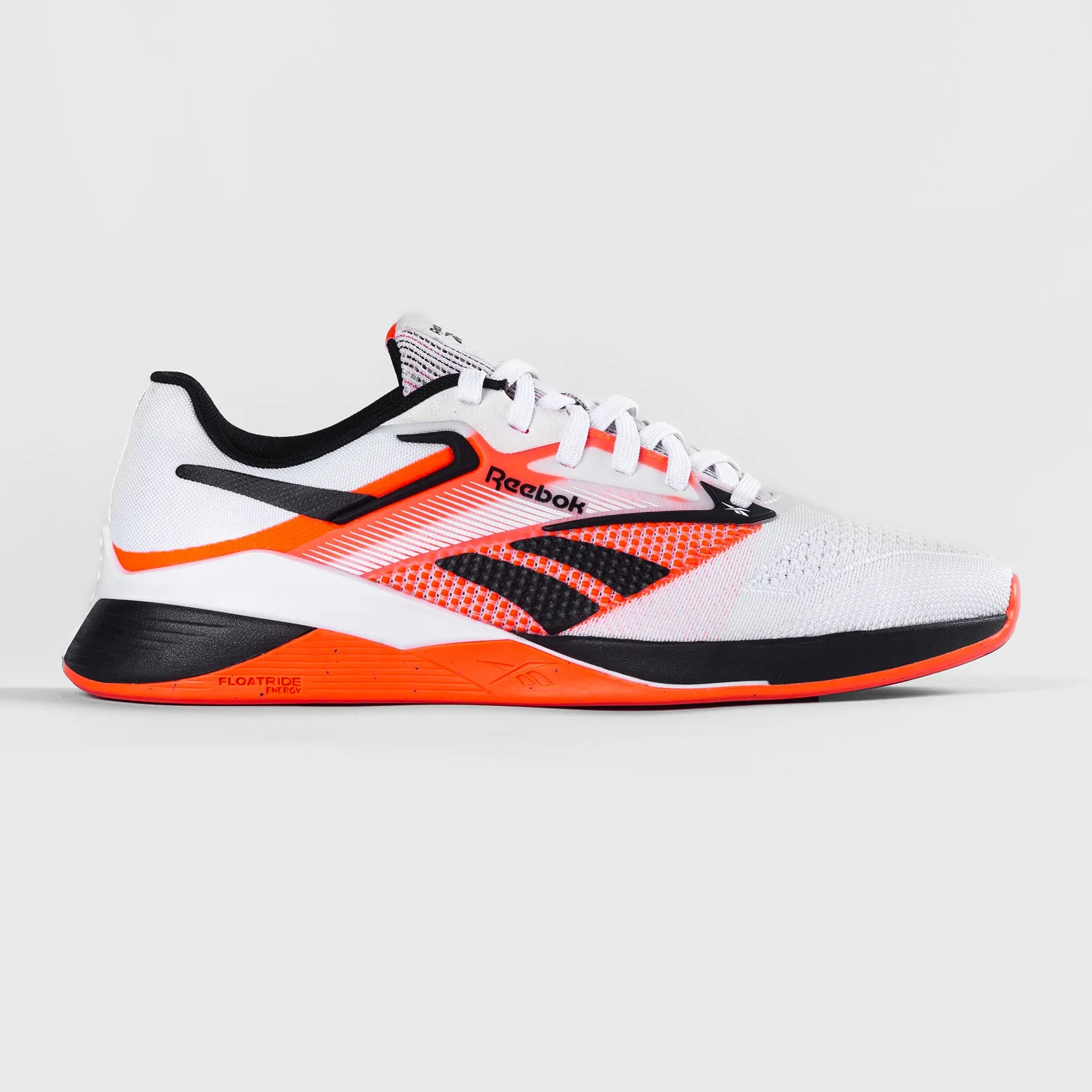 REEBOK - NANO X4 - WOMEN'S - WHITE/BLACK/ORANGE FLARE