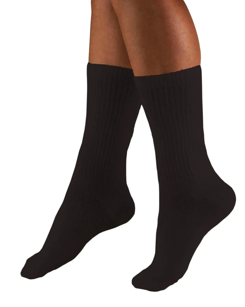 ReliefWear Men's Crew Length Athletic Socks 15-20 mmHg