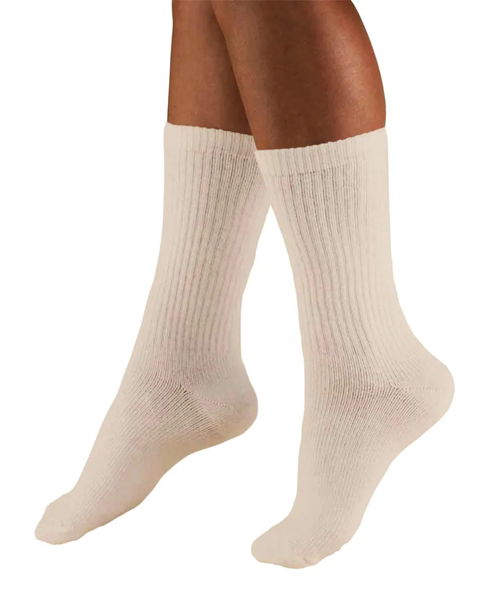 ReliefWear Men's Crew Length Athletic Socks 15-20 mmHg