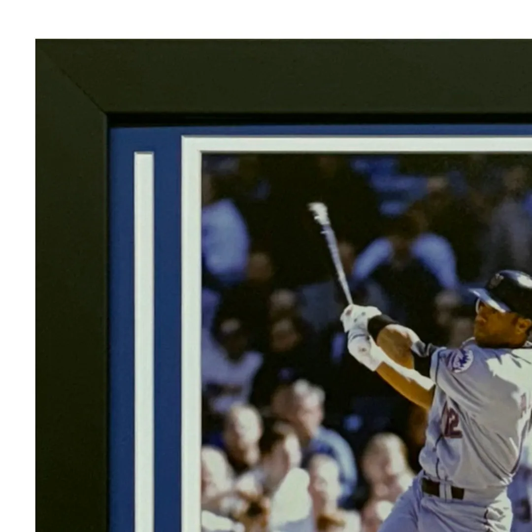 Roberto Alomar Hand Signed & Framed New York Mets 8x10 Baseball Photo