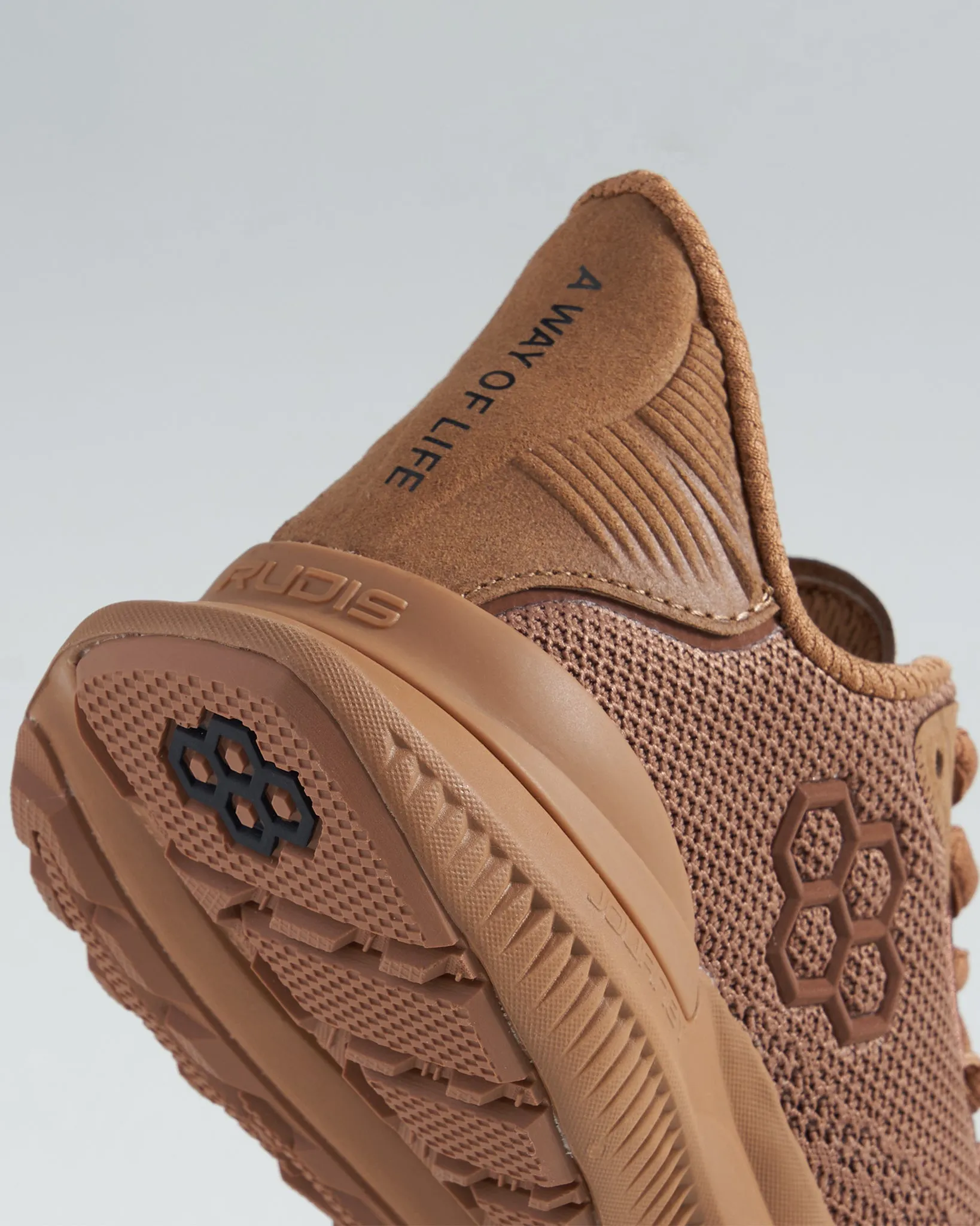 RUDIS Journey Knit Youth Training Shoes - Camel