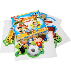 Shaped Puzzle: 4 in 1 Sport Set 60 piece