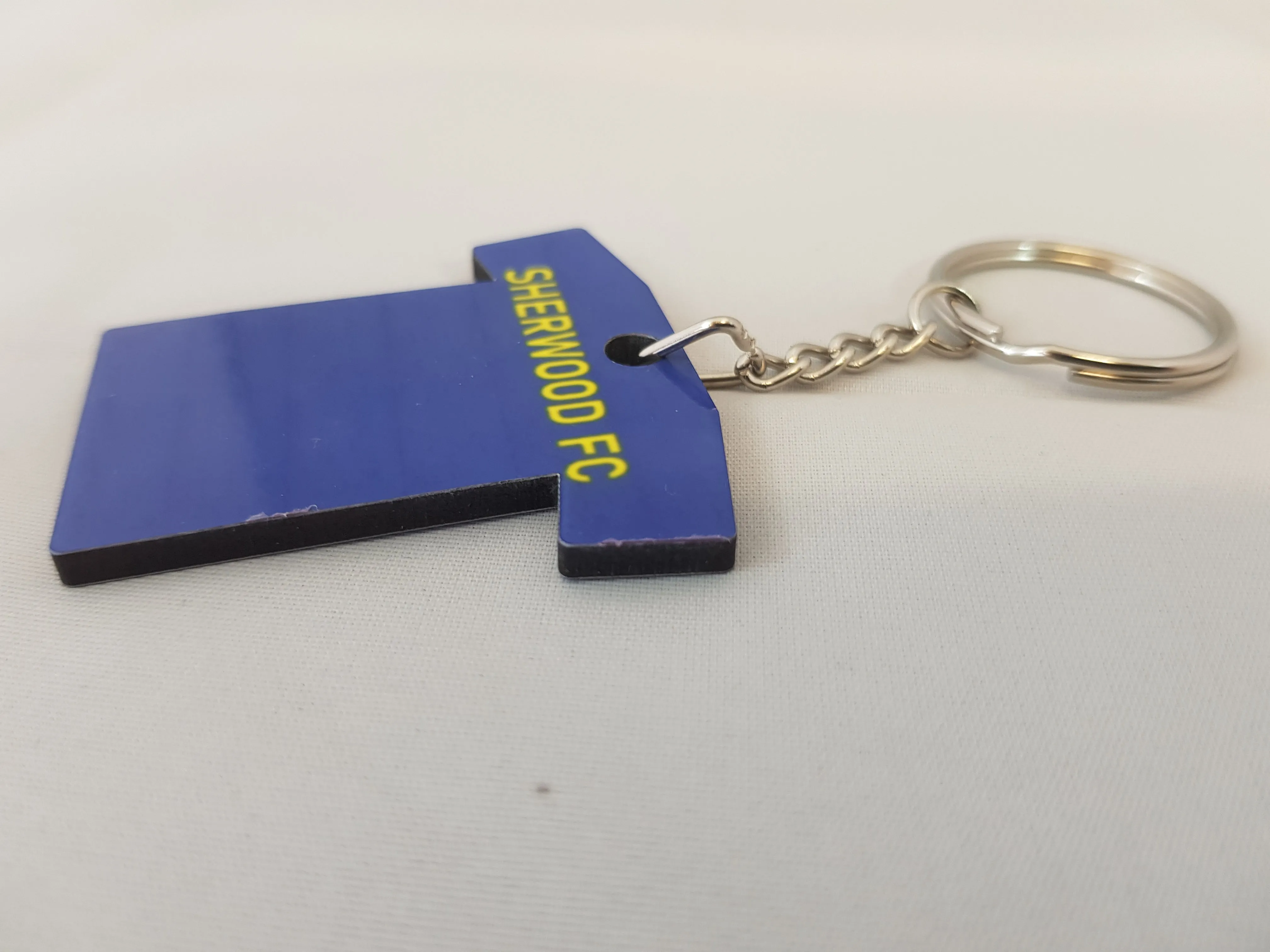 Sherwood FC Personalised Shirt Keyring