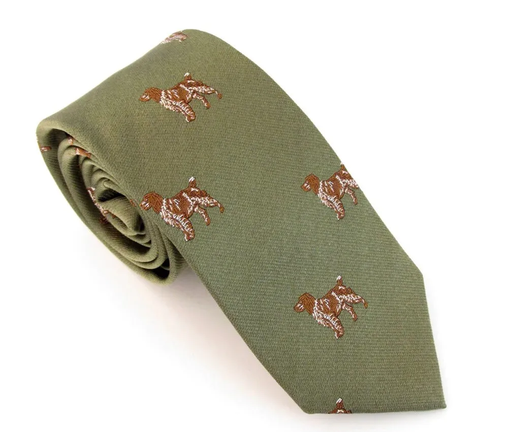 Silk Dog Sporting Tie