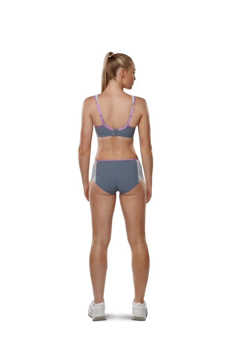 Sport Exercise Gym Short Grey - Panache Sport