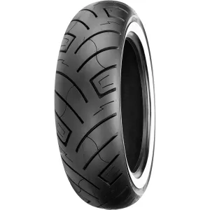 SR777 Whitewall Rear Motorcycle Tire - 150/80B16