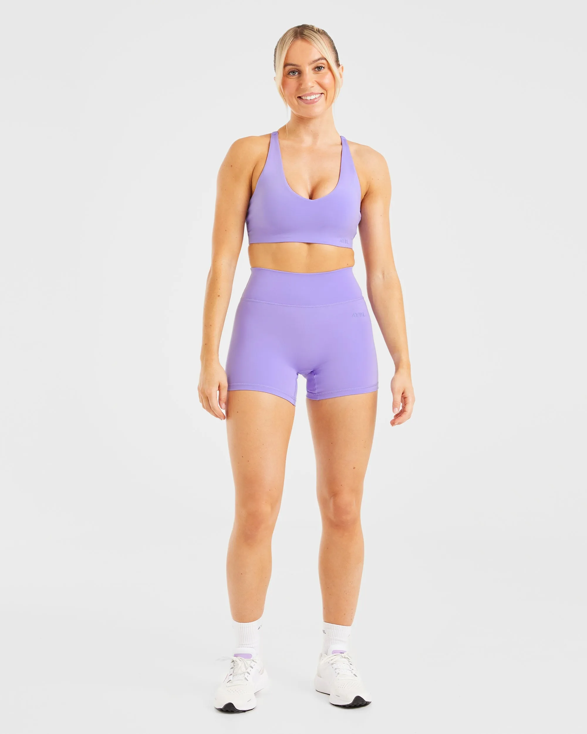 Staple Sports Bra - Vibrant Violet