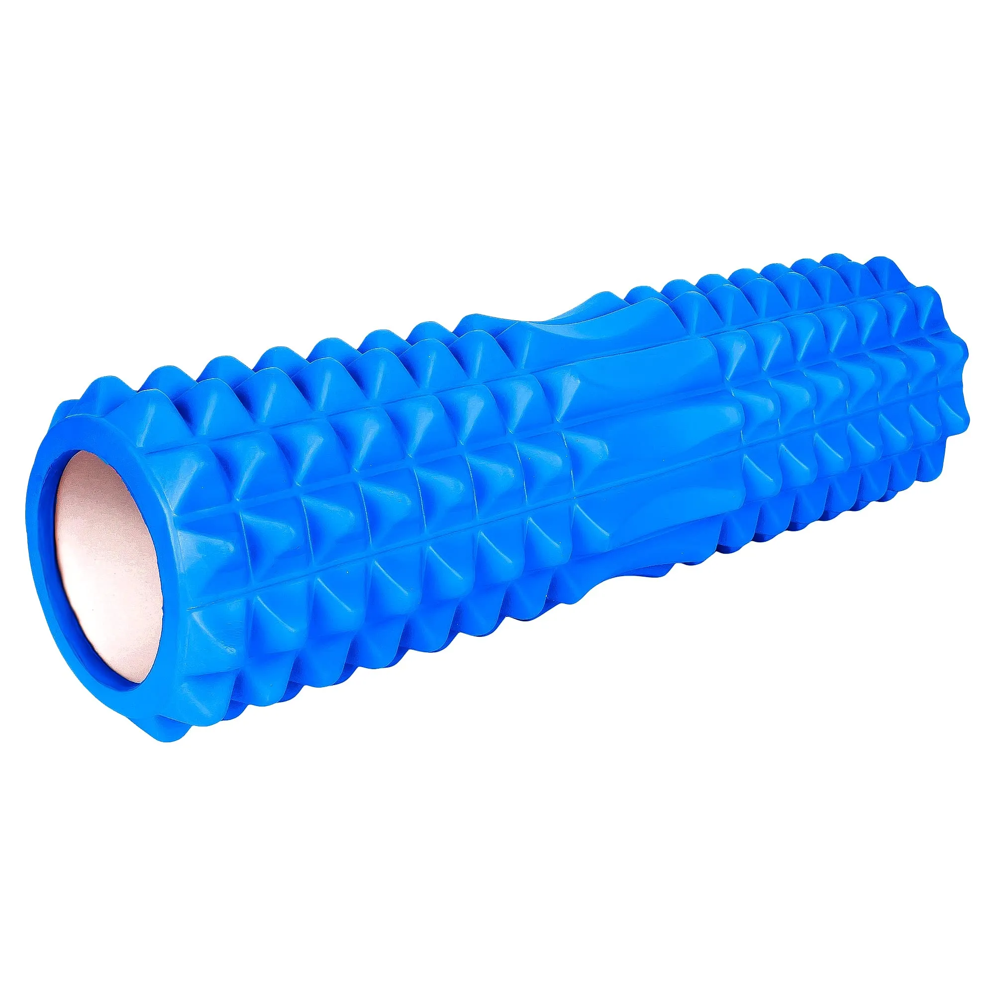 Strauss Grid Foam Roller | Eco-Friendly Spikes Foam Roller | Premium Eva Foam | Light Weight & Travel-Friendly Foam Roller for Relieve Muscle Tightness, Soreness & Inflammation,33 CM (Blue)