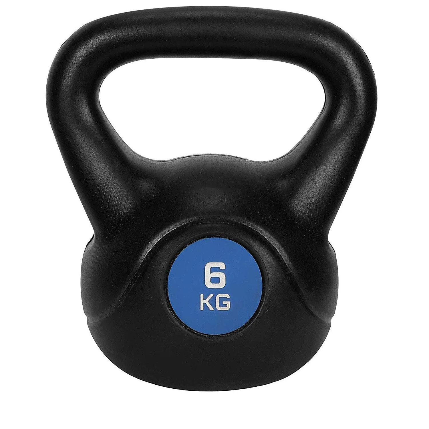 Strauss Kettlebell, Black, (6 Kg)