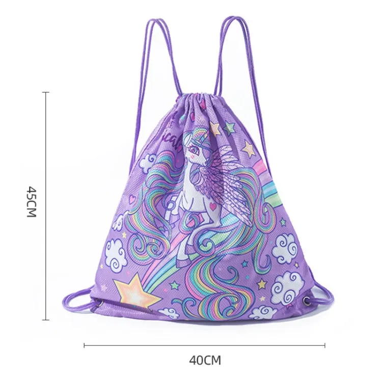 Swimming Bag Dry and Wet Separation Storage Bag Waterproof Beach Backpack, Color: Number Letter