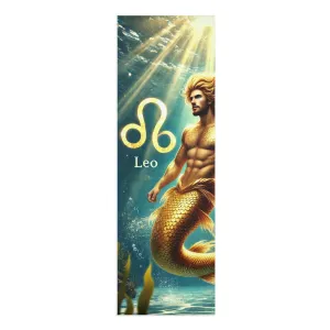 The Majestic King of the Seas: Leo Merman Yoga Mat