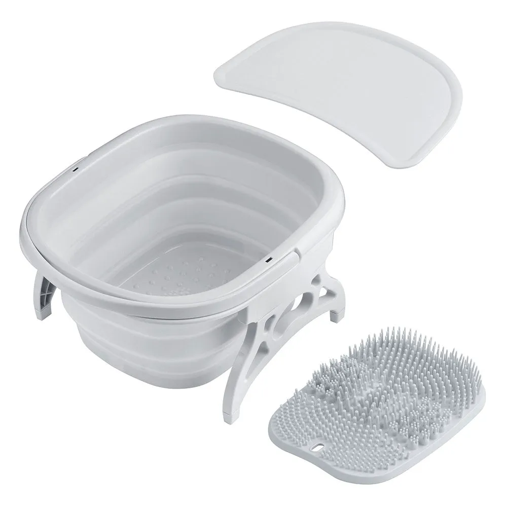 TheLAShop Collapsible Foot Bath Basin Soaking Tub with Cover