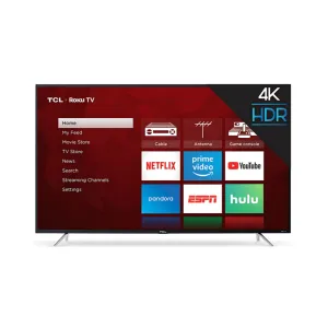 Téléviseur TCL 65" 4K intelligent Roku (65S403)