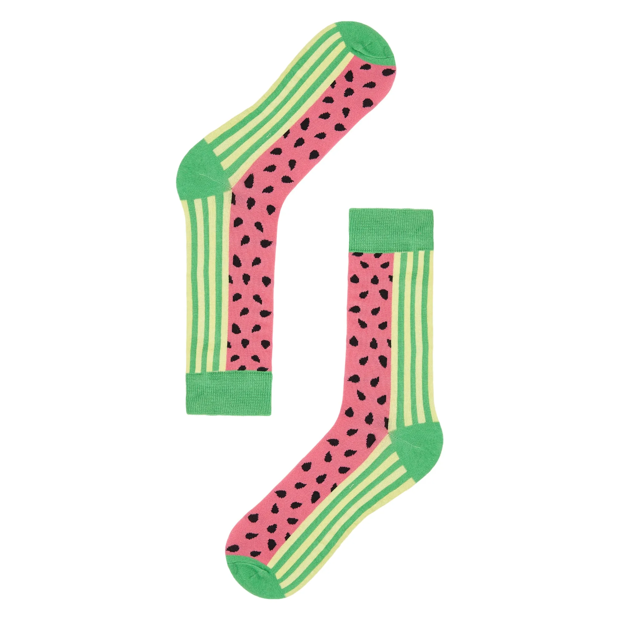 Watermelon Printed Crew Length Socks