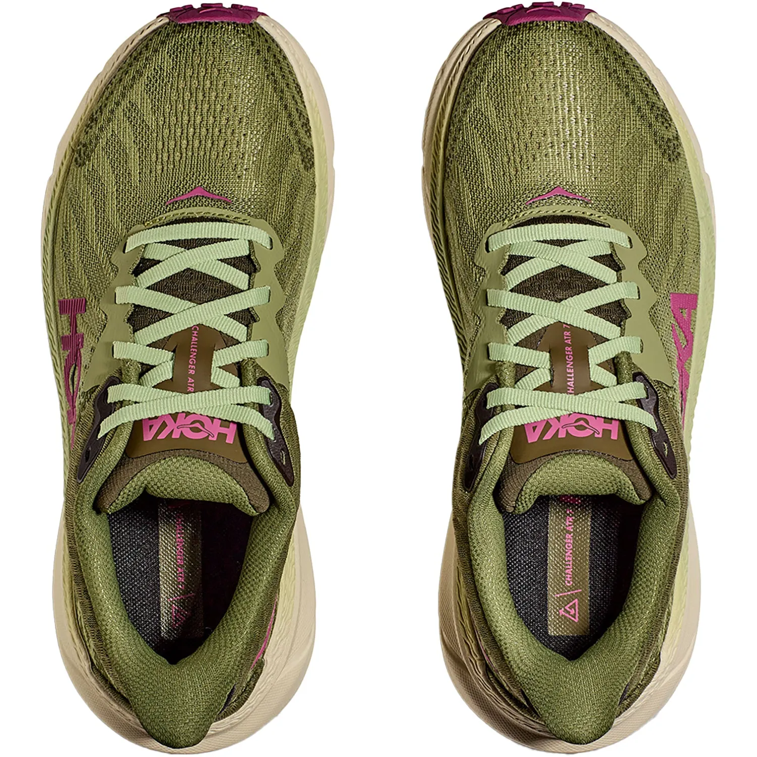 Women's Hoka Challenger ATR 7 Forest Floor/Beet Root Mesh