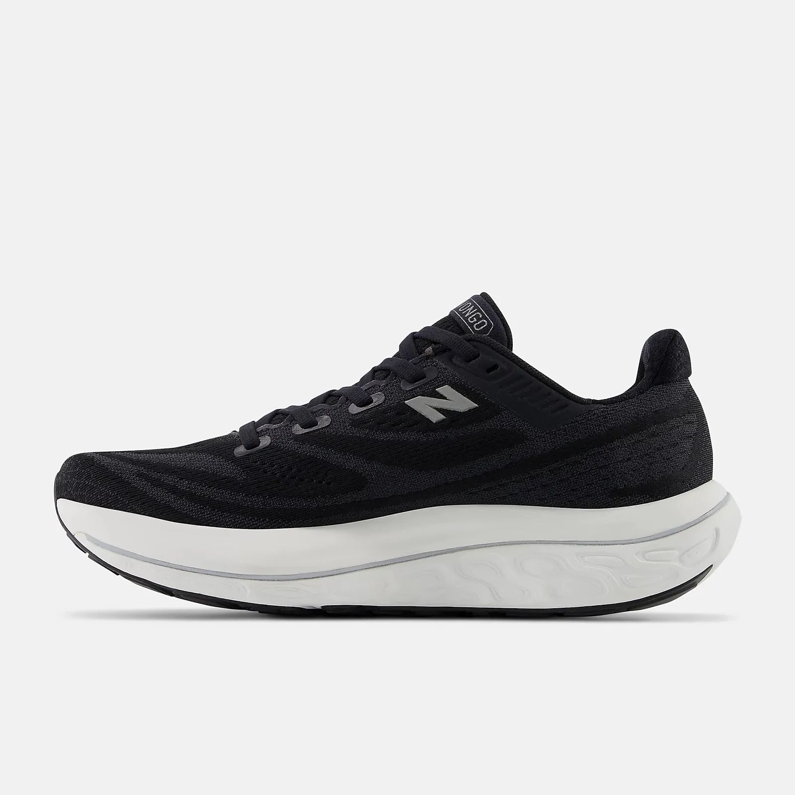 Women's New Balance Fresh Foam X Vongo v6 Running Shoe in Black with White