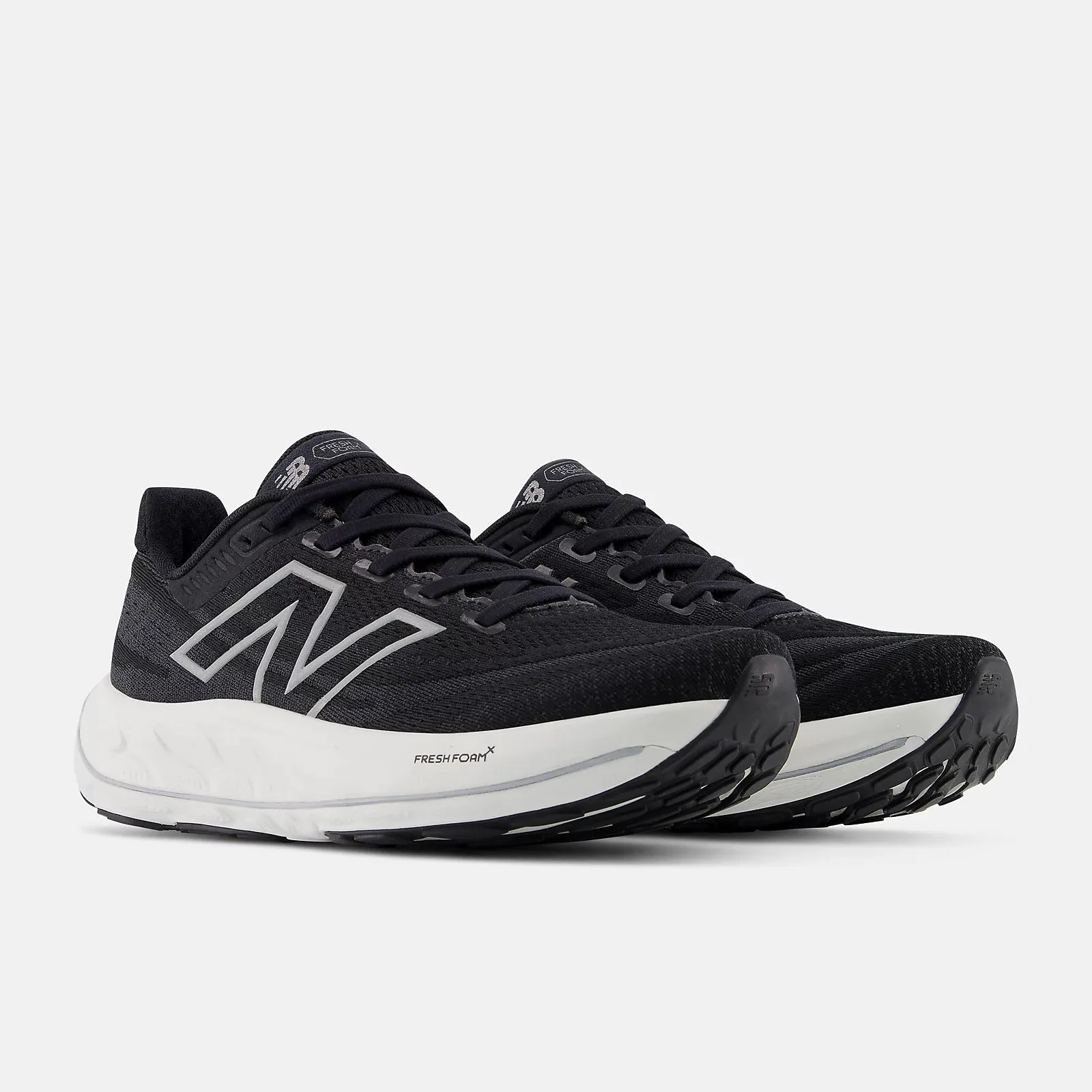 Women's New Balance Fresh Foam X Vongo v6 Running Shoe in Black with White