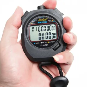 XINLOO XL-026N Double Row 10 Memories Electronic Stopwatch Large Screen Display Referee Timer